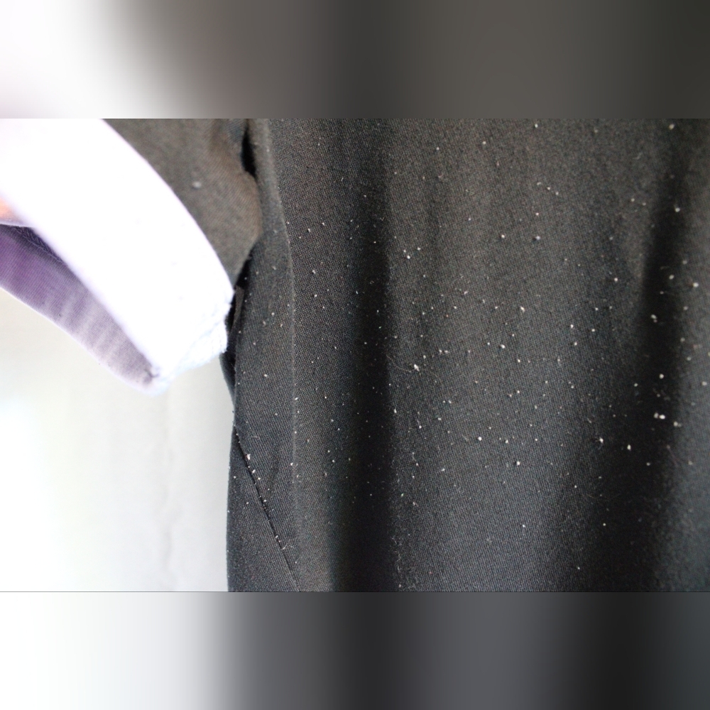 'It's All Good' Black/Purple Tee (L) - Picture 4 of 5